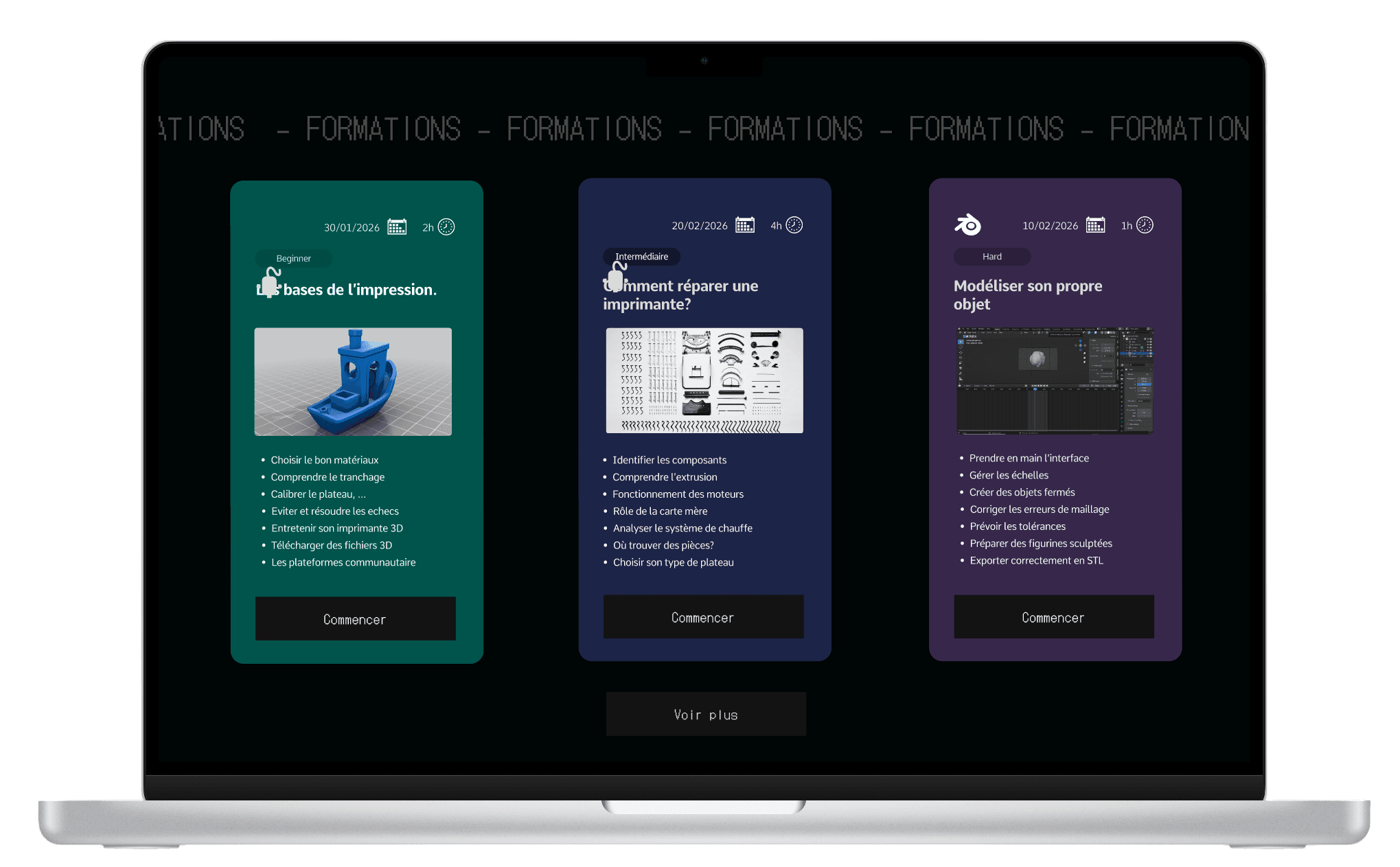 Aperçu plateforme Stratonova